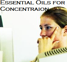 essential oils memory concentration